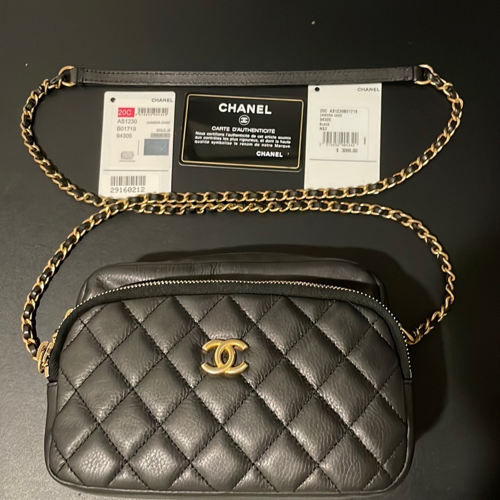 Chanel camera crossbody bag